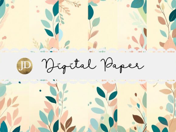 Download Minimalist Pastel Botanical Backgrounds - Premium Resources