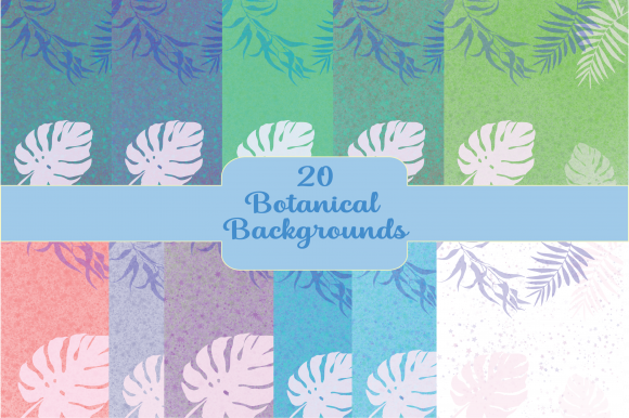 Download Botanical Backgrounds - Premium Bundle