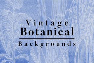 Download Vintage Botanical Backgrounds - Premium Resources